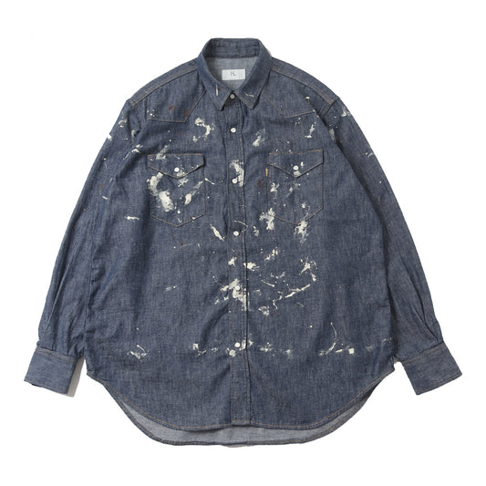 Denim western shirt