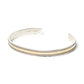 ROPE BRACELET 925 SILVER with BRASS