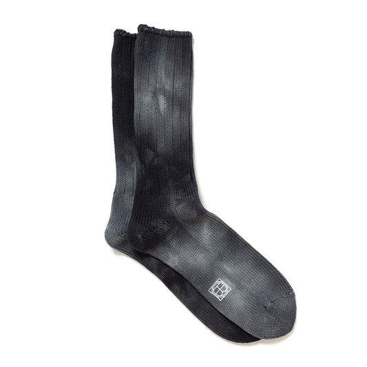 TIE-DYED CREW SOCKS C/N/PU