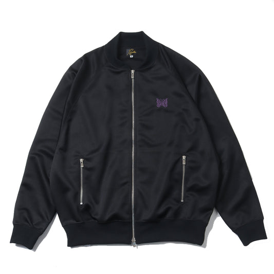 Dolman Sleeve Track Jacket - Poly Smooth