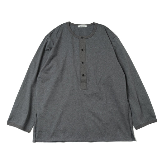 Henley Neck Long Sleeve Shirt