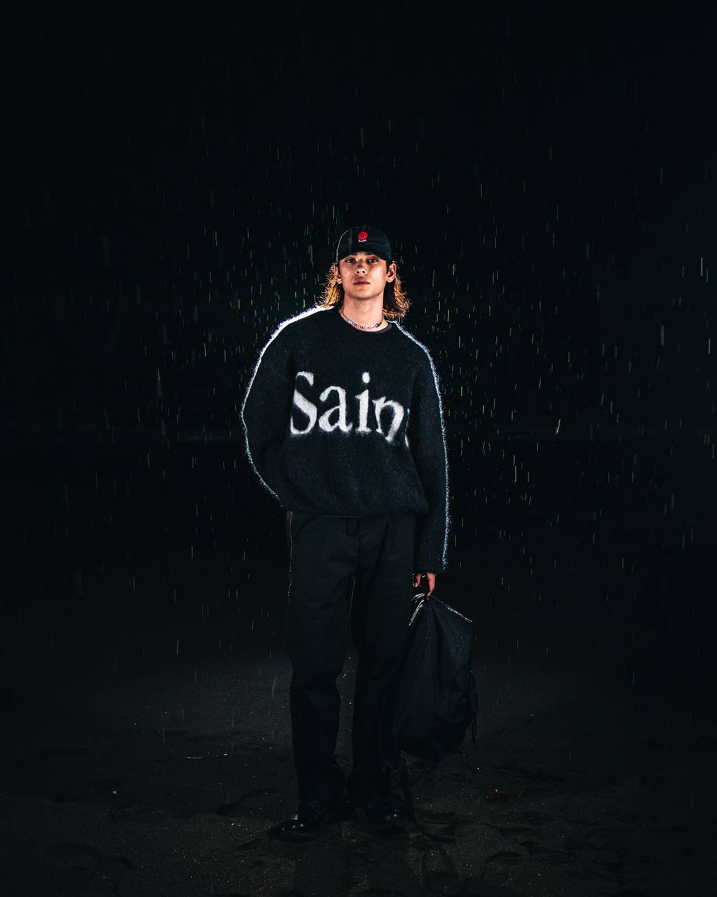 Saint Mxxxxxx (セントマイケル) 】CREW NECK KNIT/ SAINT SM-A23-0000