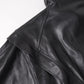 LEATHER TRACK JACKET