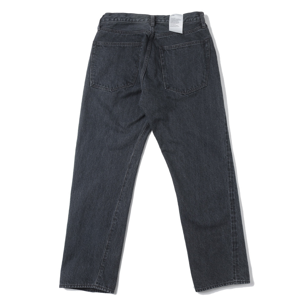 CIOTA) Tapered 5 Pocket Pants/Medium Black (PTLM-22TP-MBK) | CIOTA 