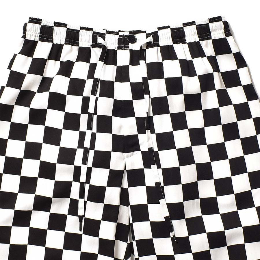 Checkered 2025 flag shorts