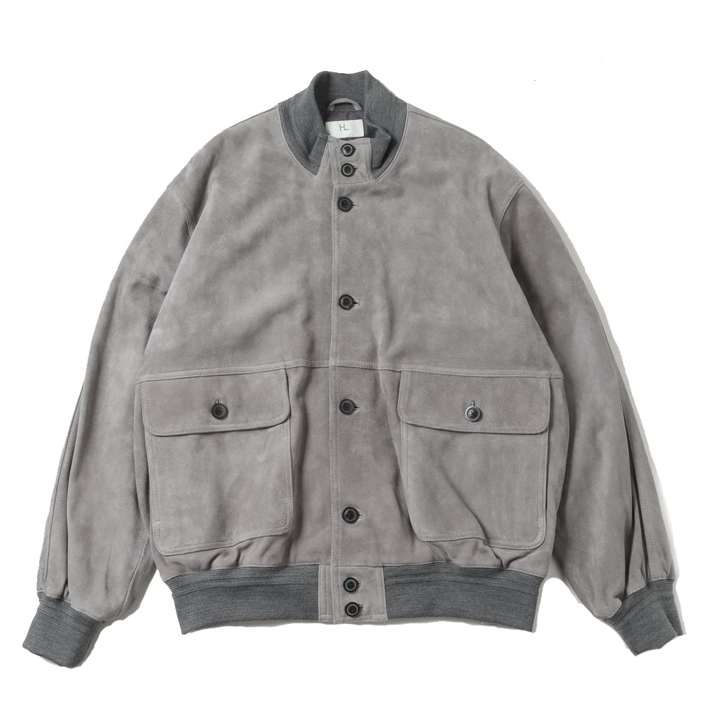 Lamb suede Blouson