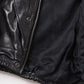 LEATHER TRACK JACKET