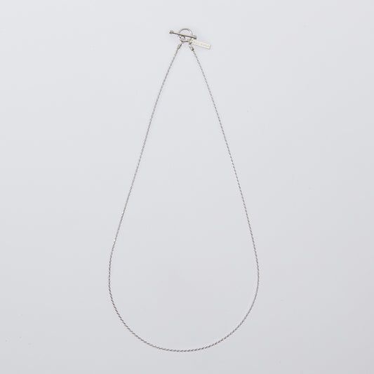 Tiny French Rope Link Necklace