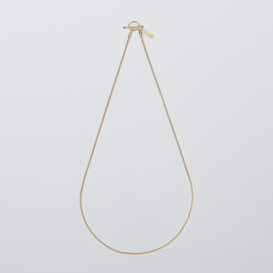 Spike Link Necklace -Gold-