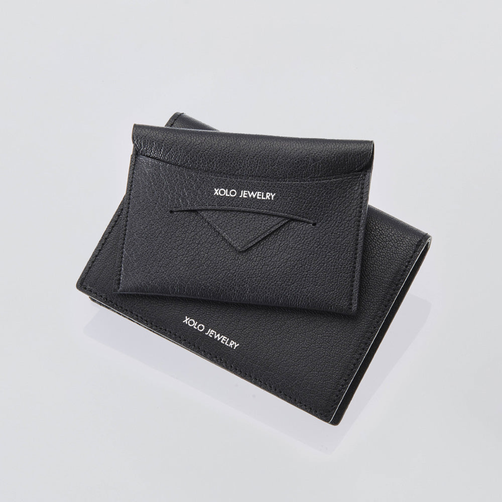 Bifold Wallet -BLACK-