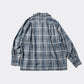 Unlikely 2P Sports Open L/S Shirts Wool Plaids