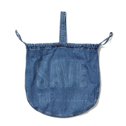 KATHARINE HAMNETT DENIM HELMET BAG