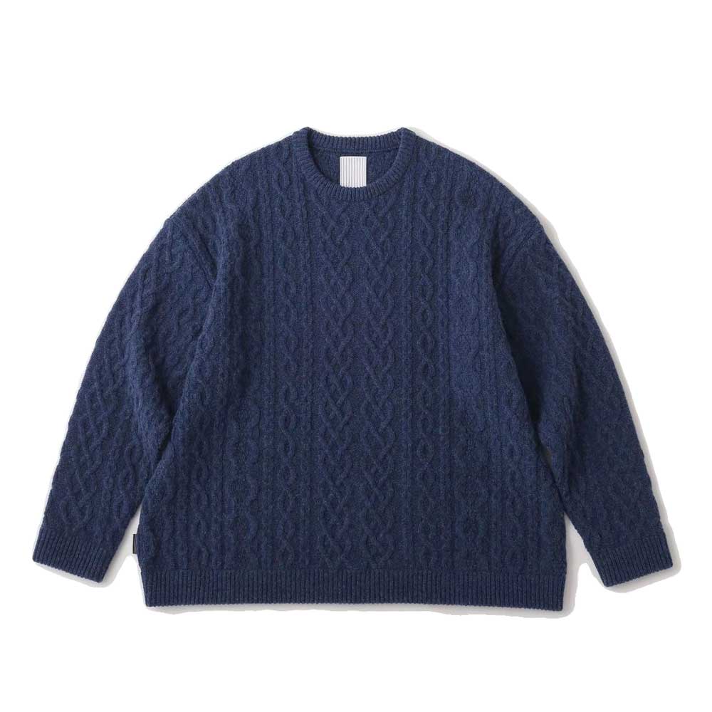 CABLE CREW KNIT