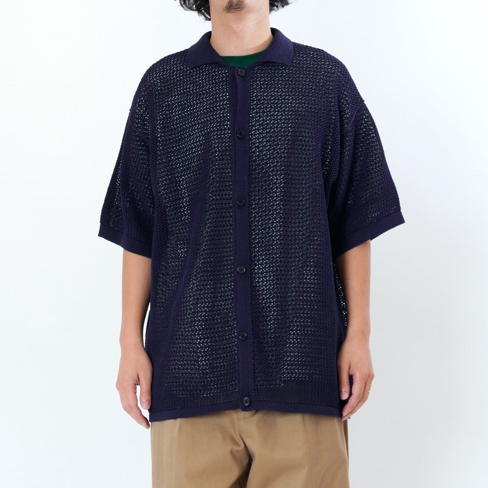 COTTON MESH S/S KNIT