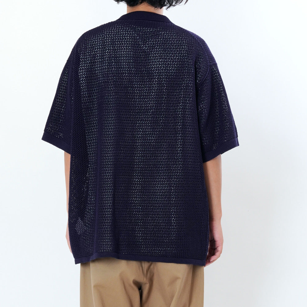 COTTON MESH S/S KNIT