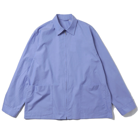 Chambray Zip Shirt