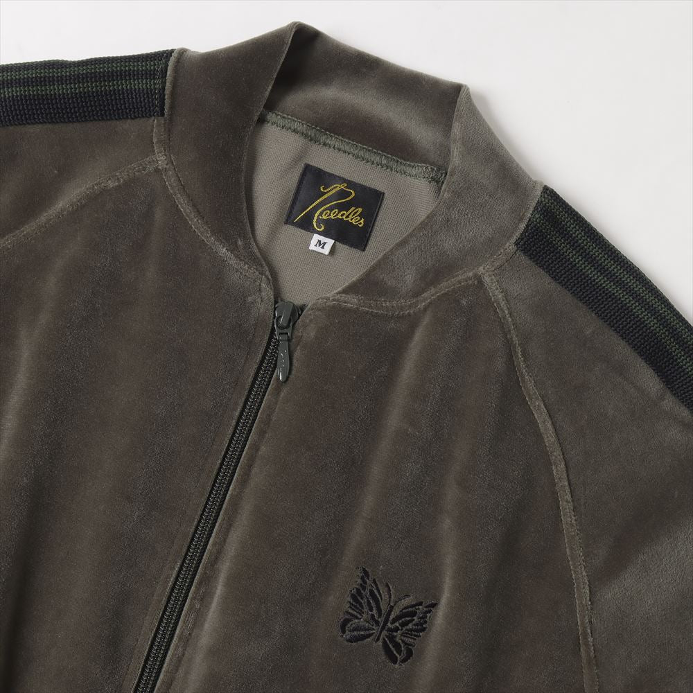 R.C. Track Jacket - C/Pe Velour