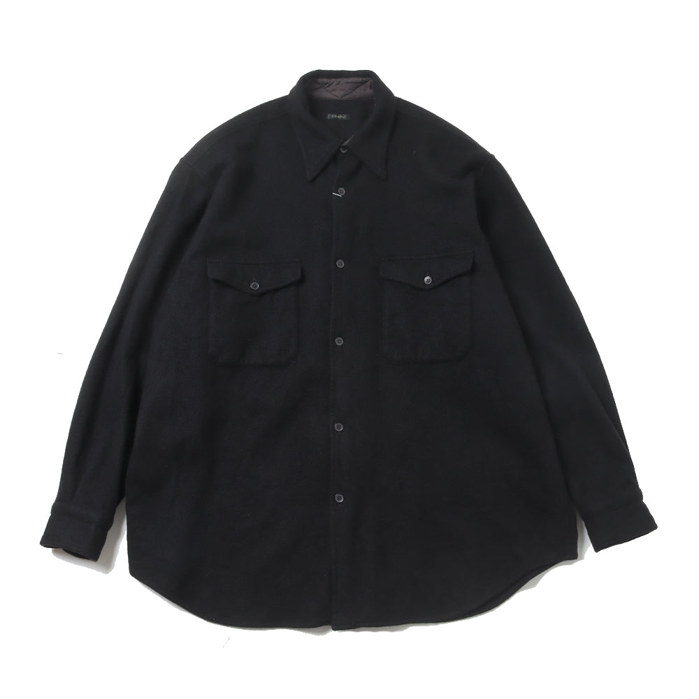 Wool cashmere CPO shirt