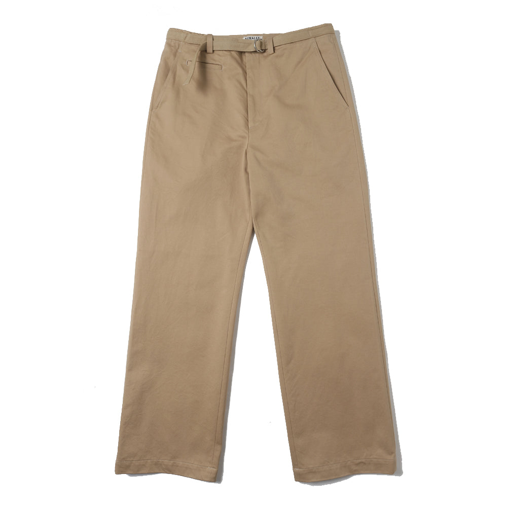 WASHED FINX CHINO BELTED PANTS