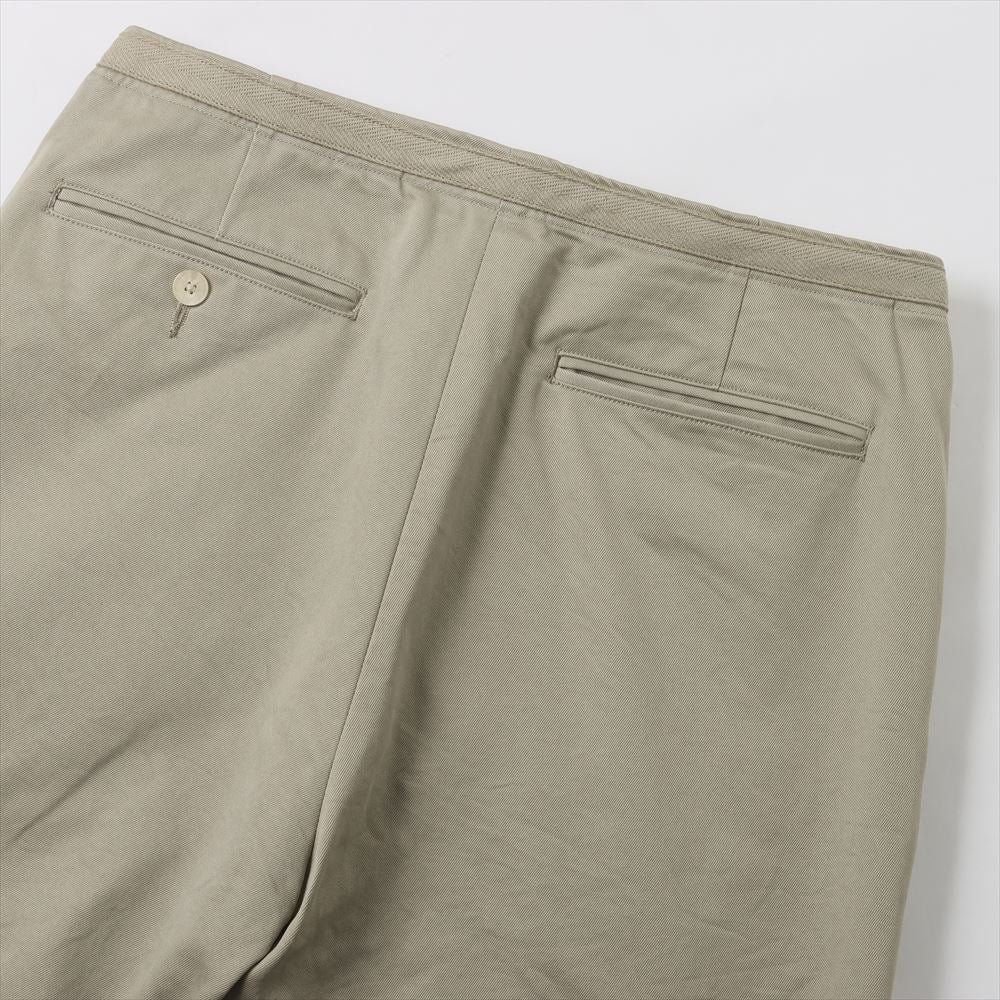 WASHED FINX CHINO BELTED PANTS