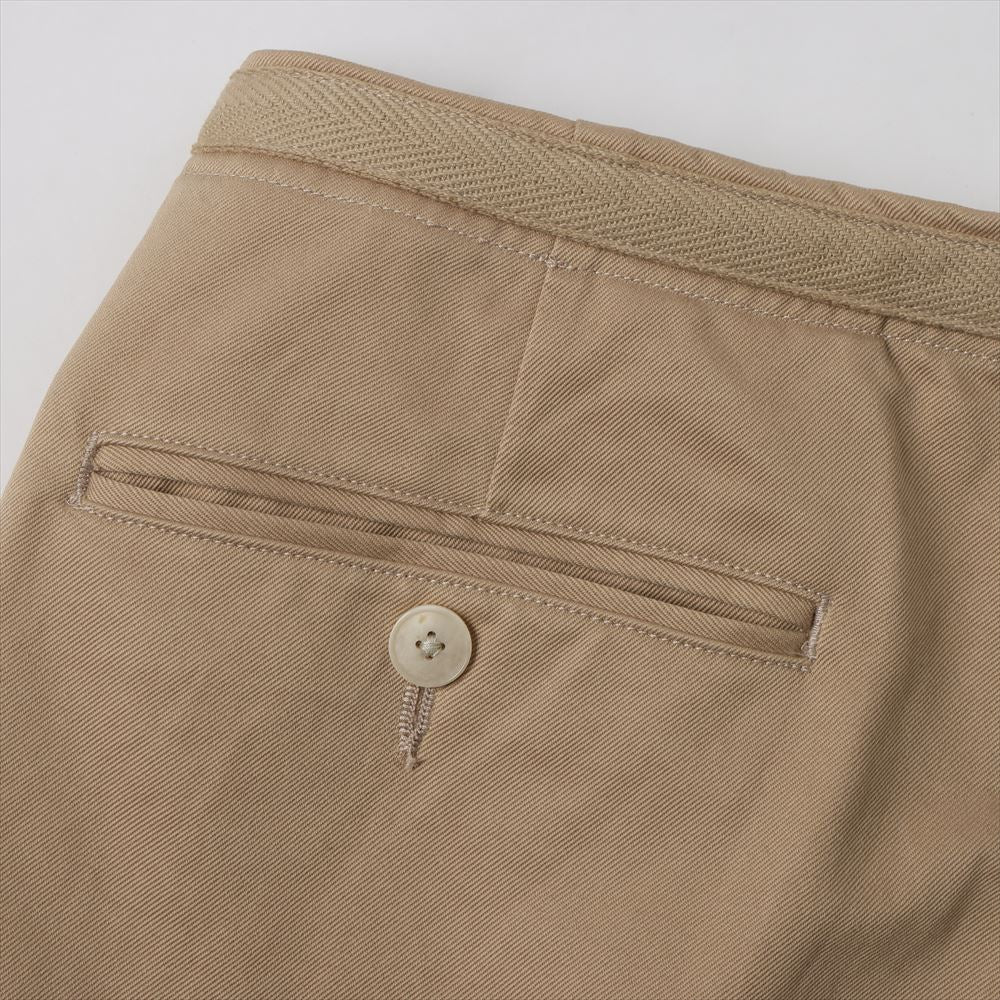 WASHED FINX CHINO BELTED PANTS