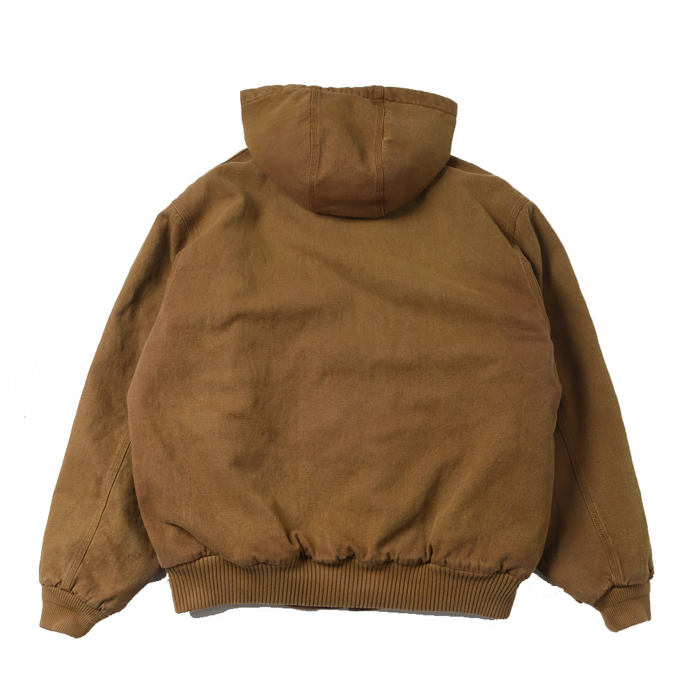 Silk Linen Hooded Parka