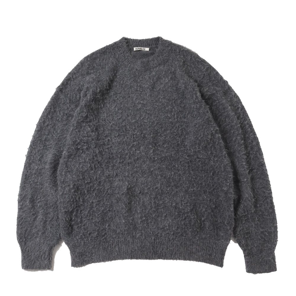 AURALEE(オーラリー)BRUSHED WOOL CASHMERE SILK KNIT P/O A24AP02WK (A24AP02WK) |  AURALEE / ニット・カーディガン (MEN) | AURALEE正規取扱店DIVERSE