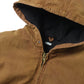 Silk Linen Hooded Parka