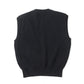 FLAT YARN RIB KNIT VEST