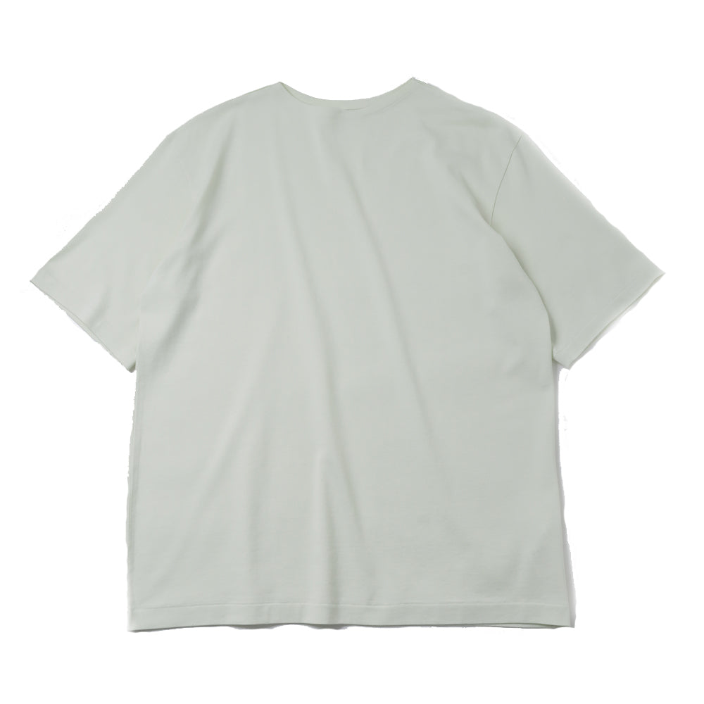 LUSTER PLATING BOAT NECK TEE