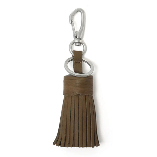 TASSEL KEY RING COW LEATHER