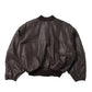 LAMB LEATHER FLIGHT BLOUSE