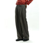 DOUBLE PLEATED TROUSERS ORGANIC WOOL SURVIVAL CLOTH