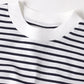 BALLOON STRIPES LONG SLEEVE T SHIRT