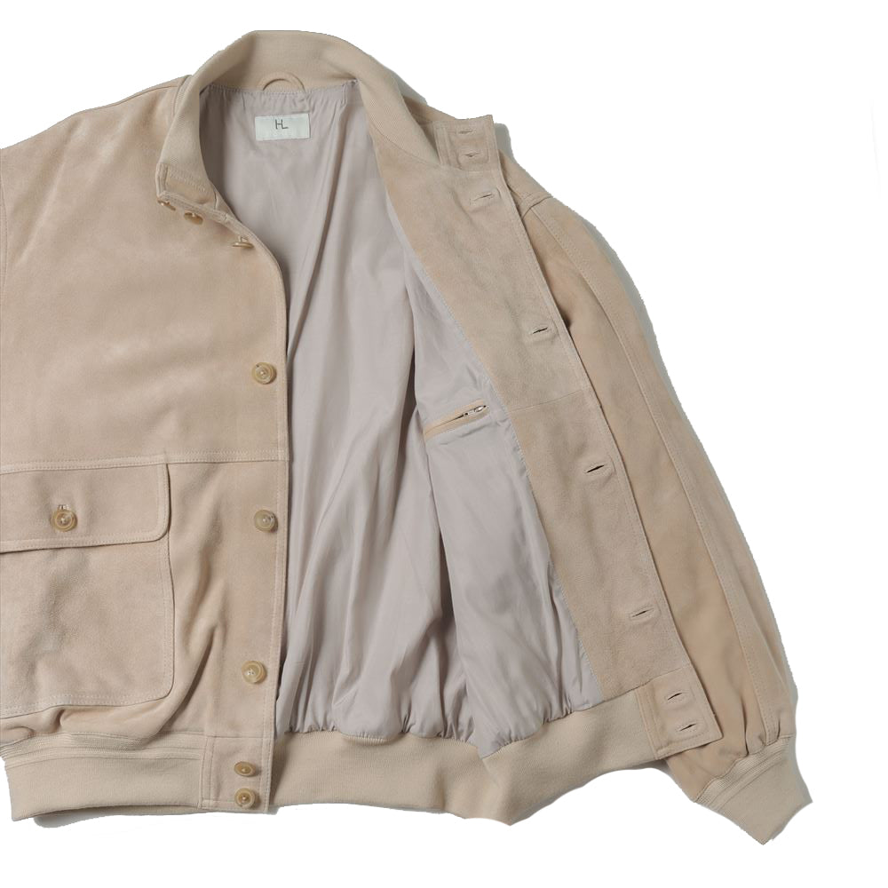 Lamb suede Blouson