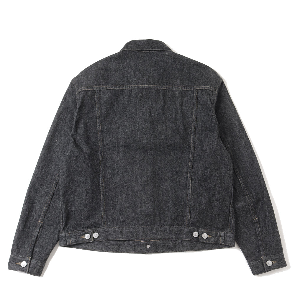 Black Denim Trucker Jacket