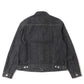 Black Denim Trucker Jacket 24awmae