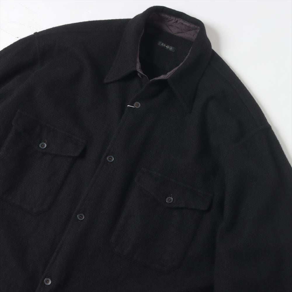 Wool cashmere CPO shirt