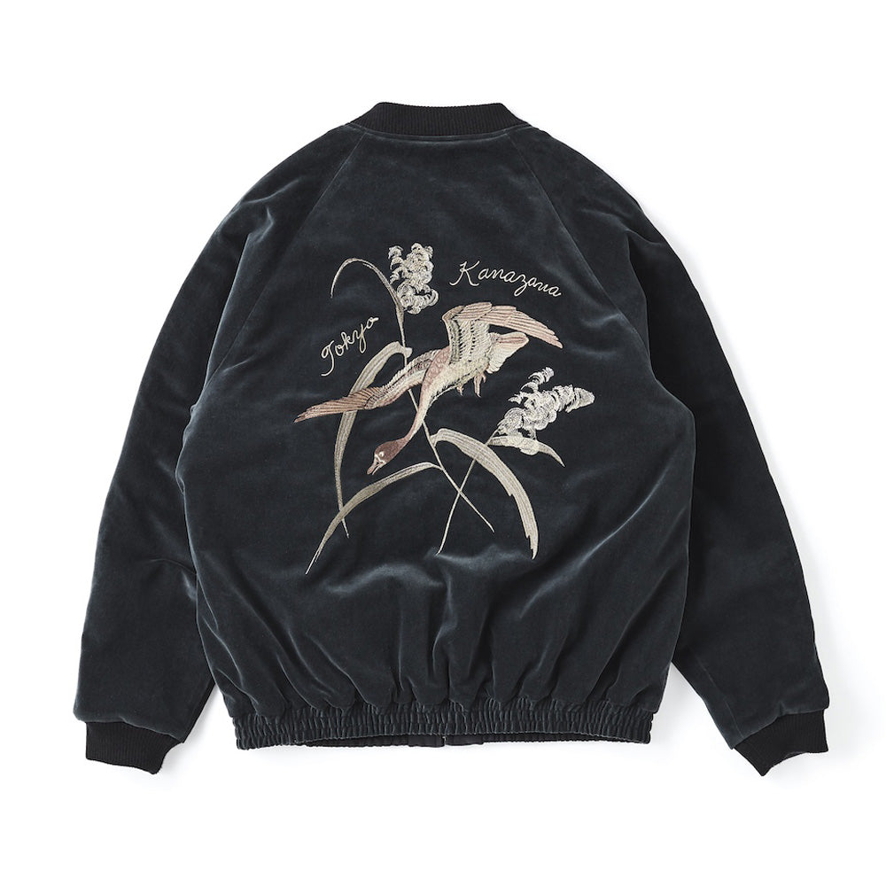 FADED VELVET SOUVENIR JACKET