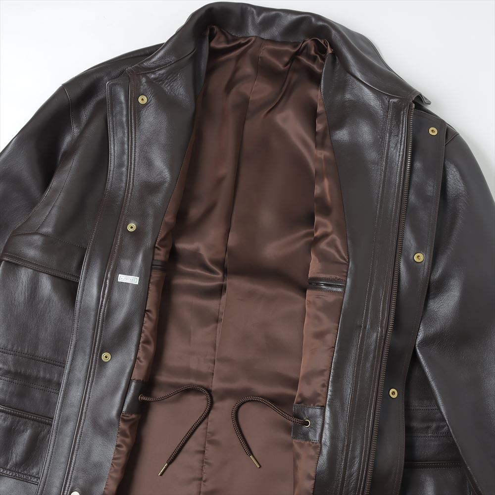 A.PRESSE (ア プレッセ) Leather Coat 23AAP-01-04H (23AAP-01-04H