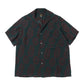 Italian Collar S/S Shirt -R/PE Ring Cut Jq