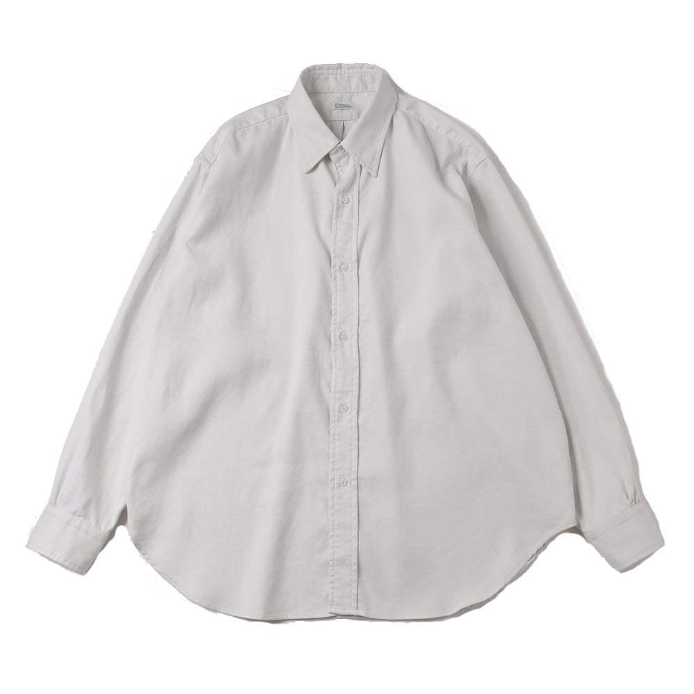 Double Weave Twill Regular Collar Shirt