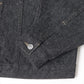 Black Denim Trucker Jacket 24awmae