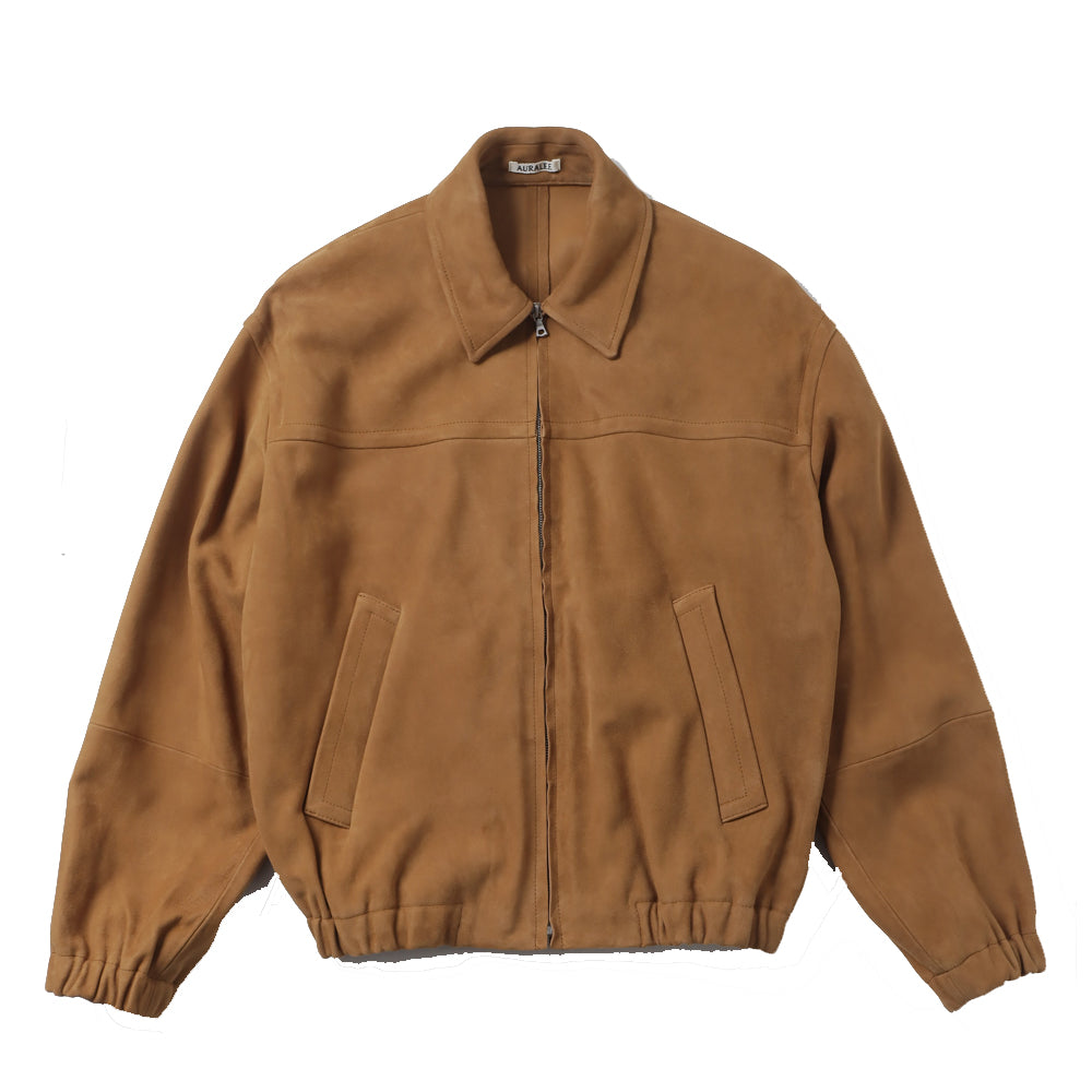 LAMB SUEDE ZIP BLOUSON