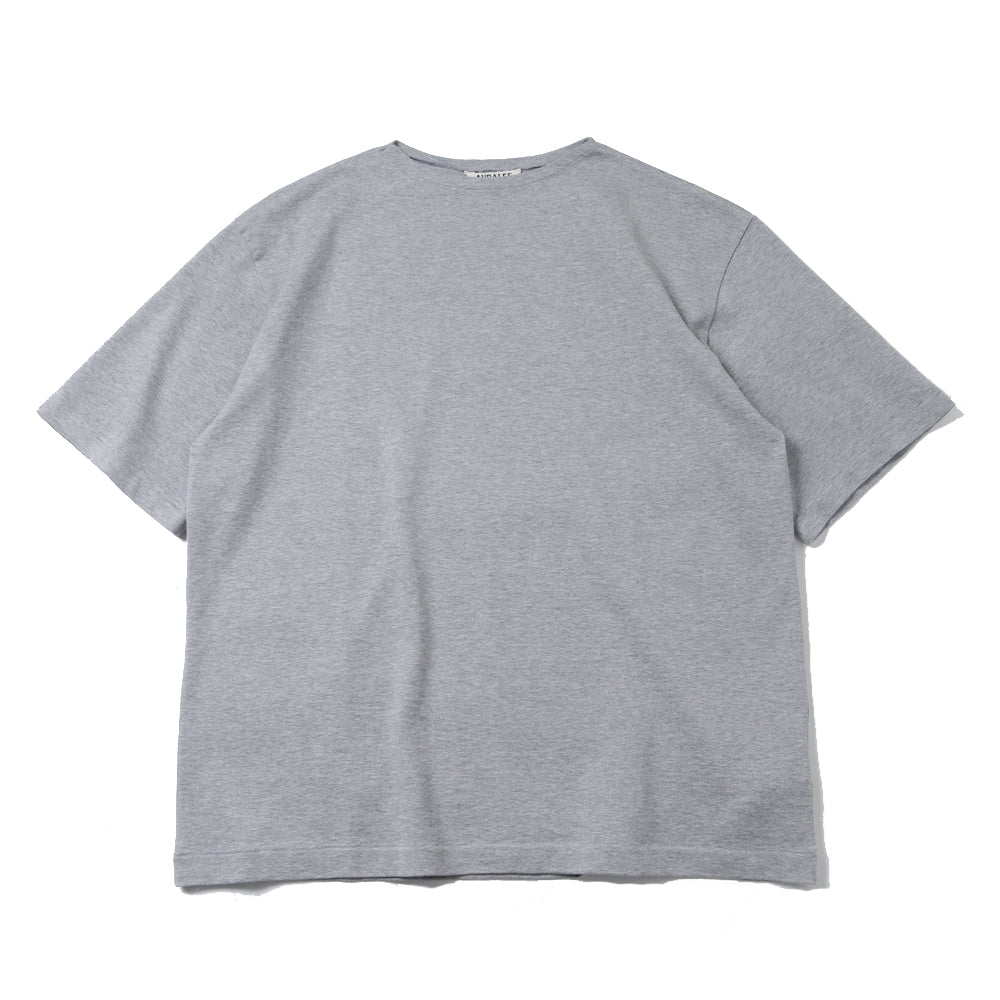 LUSTER PLATING BOAT NECK TEE