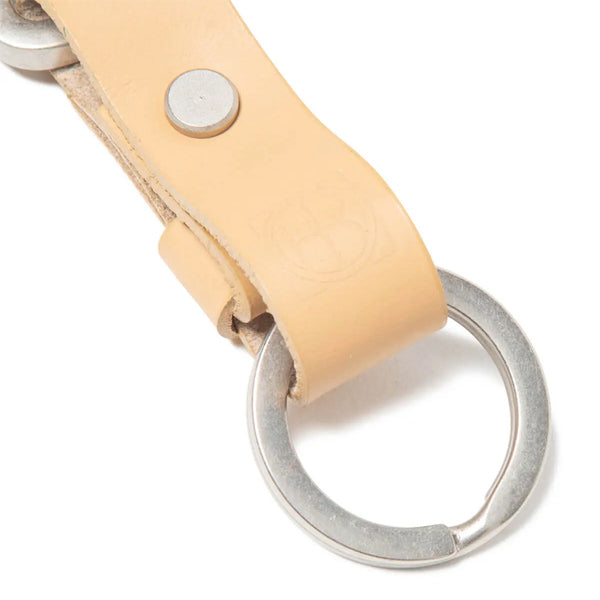 hobo(ホーボー) BUTTON STUD KEY RING SMOOTH COW LEATHER HB-A4102