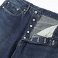 Selvage Denim Five Pocket Tapered Pants(DARK FADE)