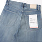 Selvage Denim Five Pocket Wide Straight Pants(Lt.FADE)