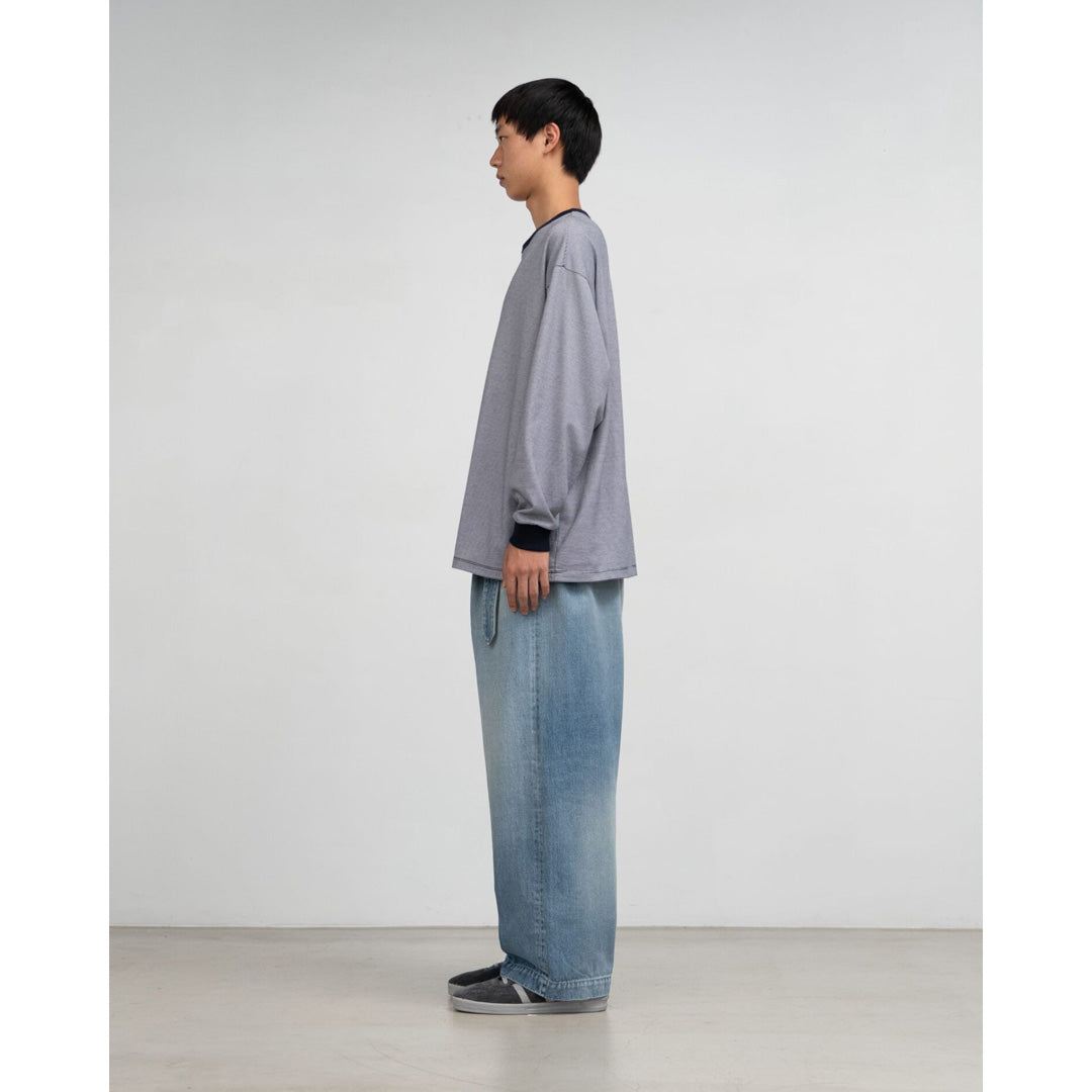 Selvage Denim Belted Pants(LT FADE)