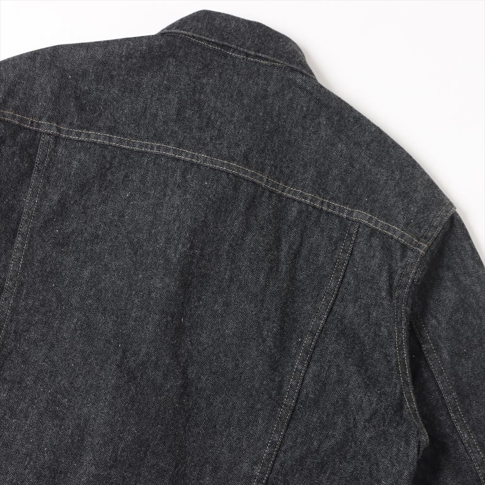 Black Denim Trucker Jacket